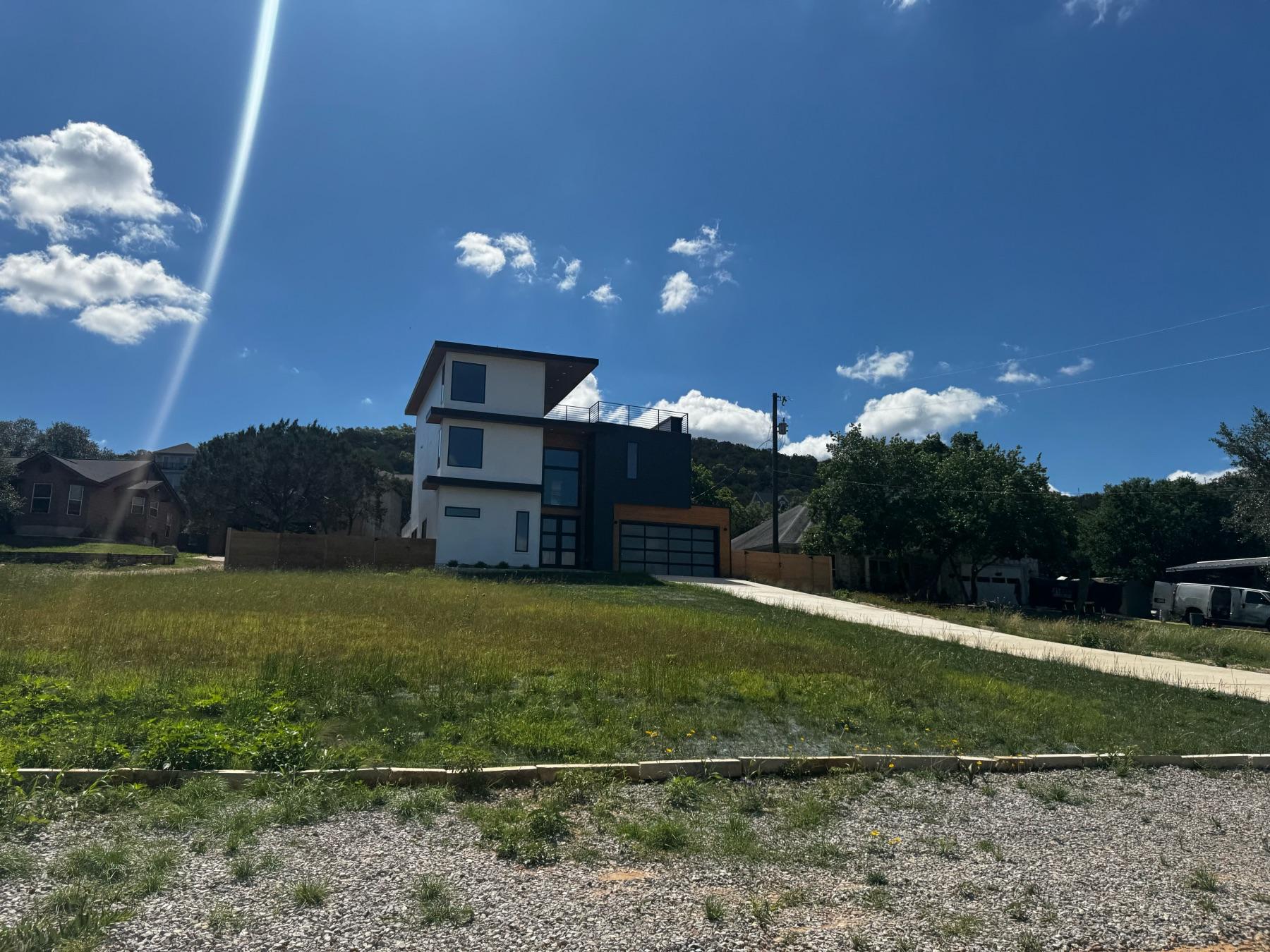 modern new construction valle verde beach leander