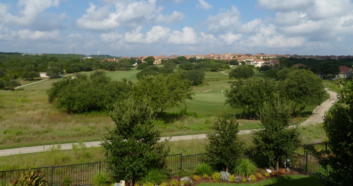 austin neighborhoods best golf course views