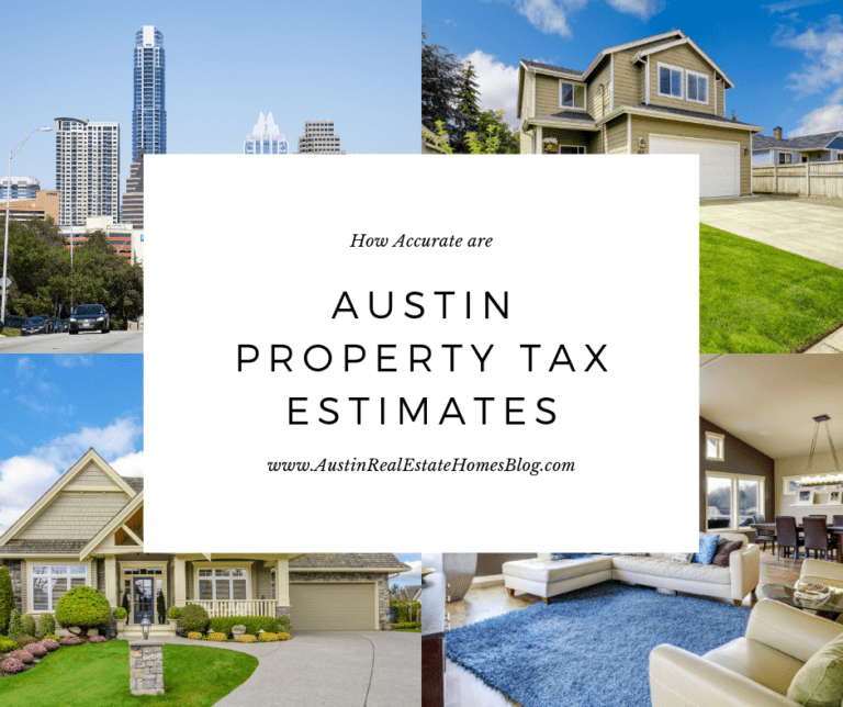 How Accurate are Austin Property Tax Estimates? Property Taxes