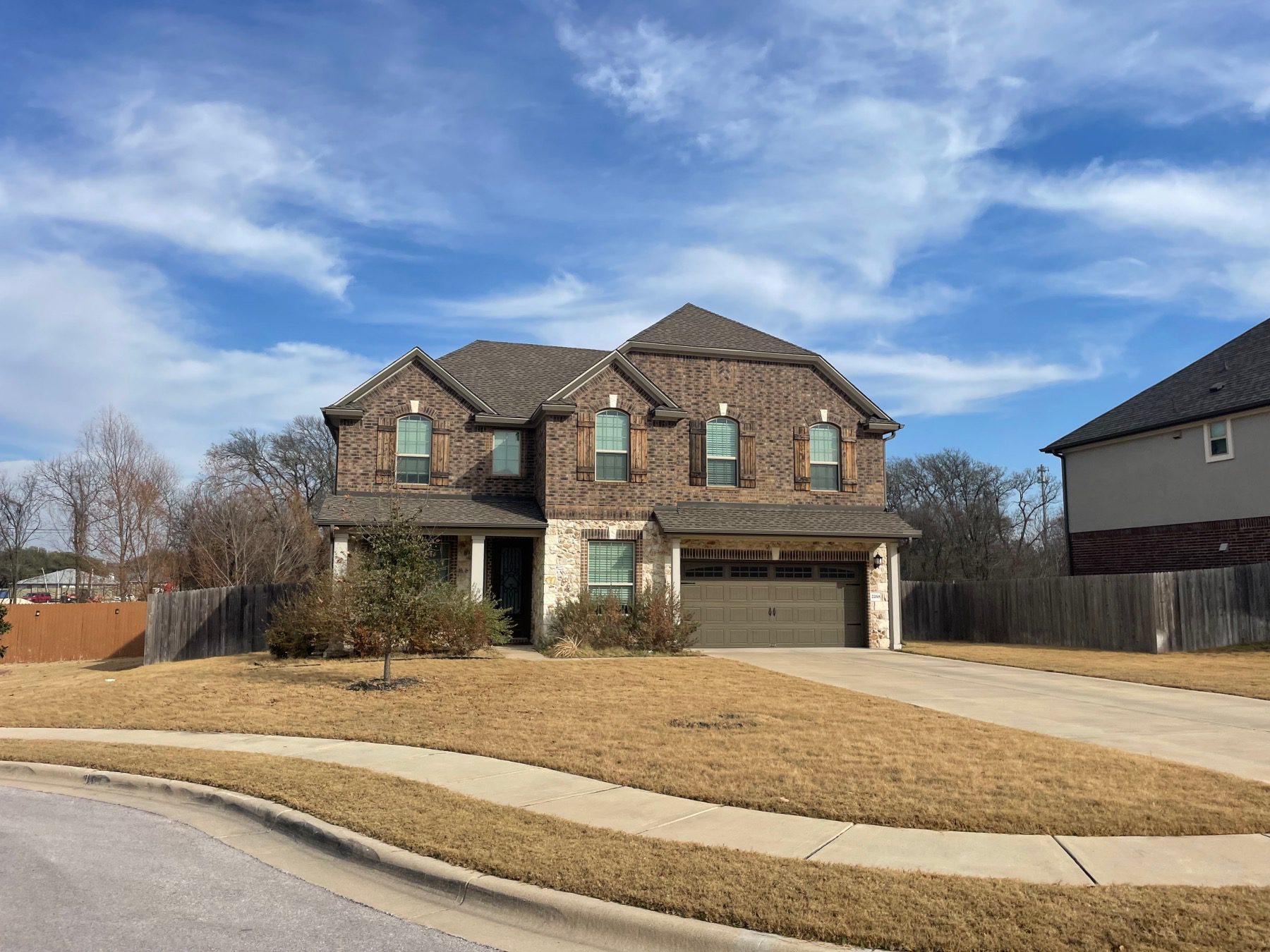 Northfields home long driveway round rock tx 78664