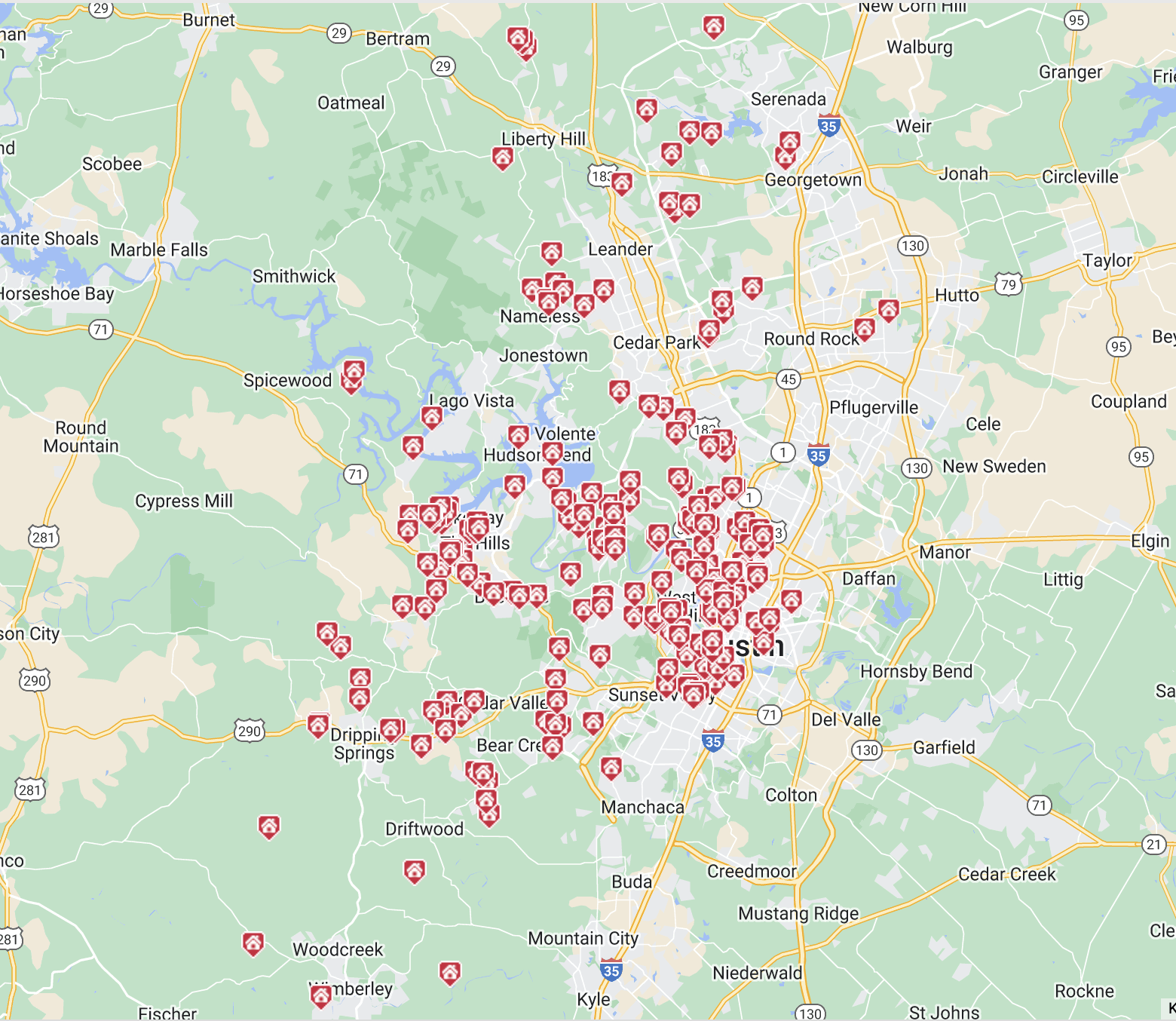 July 2024 Austin luxury home sales