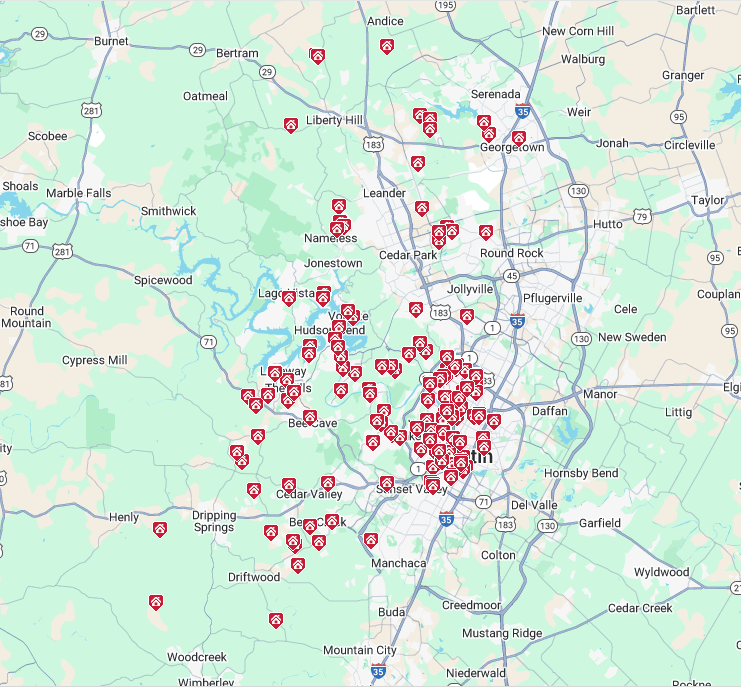 November 2024 Austin luxury home sales